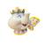 Disney Video Games & Consoles | Disney Playmates My Interactive Princess Belle Replacement Part Mrs Potts | Color: Gold/Red | Size: Os