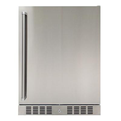 Vinotemp BR-ODR101-03 23 1/2" Brama Undercounter Refrigerator w/ 1 Section & 1 Door, 115v, Stainless Steel