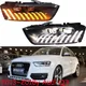 Auto bupmer luce frontale per Audi Q3 faro luce diurna 2013 ~ 2018y LED accessori auto DRL nebbia per Audi Q3 faro
