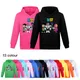 Teen Titans Go Felpa con cappuccio per bambini Nuovo autunno 2024 Vestiti Unisex Ragazzi Cappuccio Felpe Neonate Moda Cappotti Maglione Maglioni per bambini
