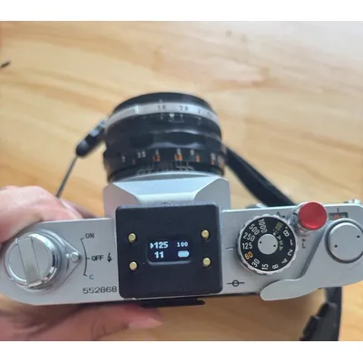 Plastic matte shell L102 Photography Set-top Reflection Light Meter Hot and Cold Shoe Fix Take Pictures Mini Camera Luminometer