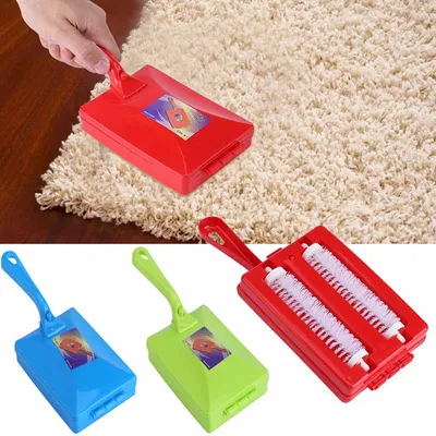 Carpet Crumb Table Brush Collestor Hand Held Table Sweeper Dirt Home Kitchen Cleaner Plastic Handheld Crumb Brush Dirt Cleaner