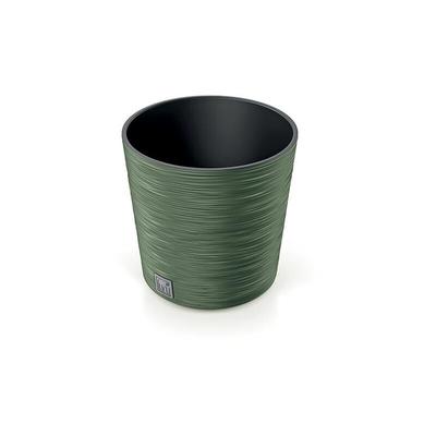 Blumentopf furu round Grün 25 cm - Prosperplast Image