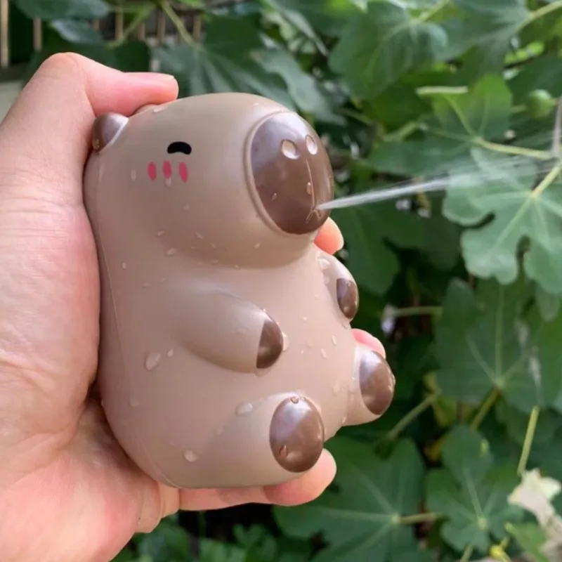 Lustige Capybara Kunststoff Wasserpistole Gags Praktische Witze Wasserspielzeug Niedliche Capybara Spiele im Freien Schwimmbad Spritzen Wasserspielzeug Image