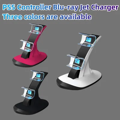 Ps5 controller flugzeug ladegerät ps5 wireless controller dual ladegerät ps5 game controller mit Image