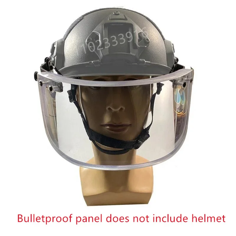 Kugelsicherer Helm Visier Mickey Helm Schnellhelm Kugelsicheres Visier Visier Visier Visier Kopfbedeckung explosionsgeschützter Schutz Image