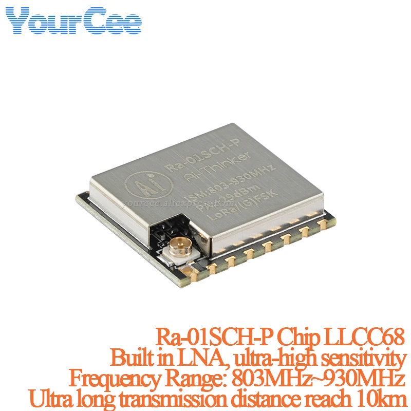 20 stücke/1 stück Ra-01SCH-P LoRa Wifi Drahtlose RF Kommunikation Modul 10 km Ultra Lange Übertragung Entfernung 803-930 MHz 868-915 MHz SPI Image