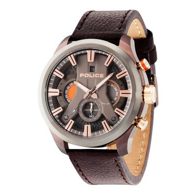 Police Herrenuhr Quartz Braun