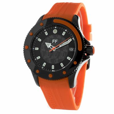 Folli Follie Herrenuhr Quartz Schwarz Orange