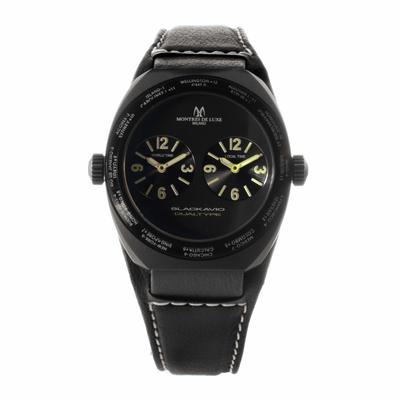 Montres De Luxe Unisex-Uhr Quartz Schwarz