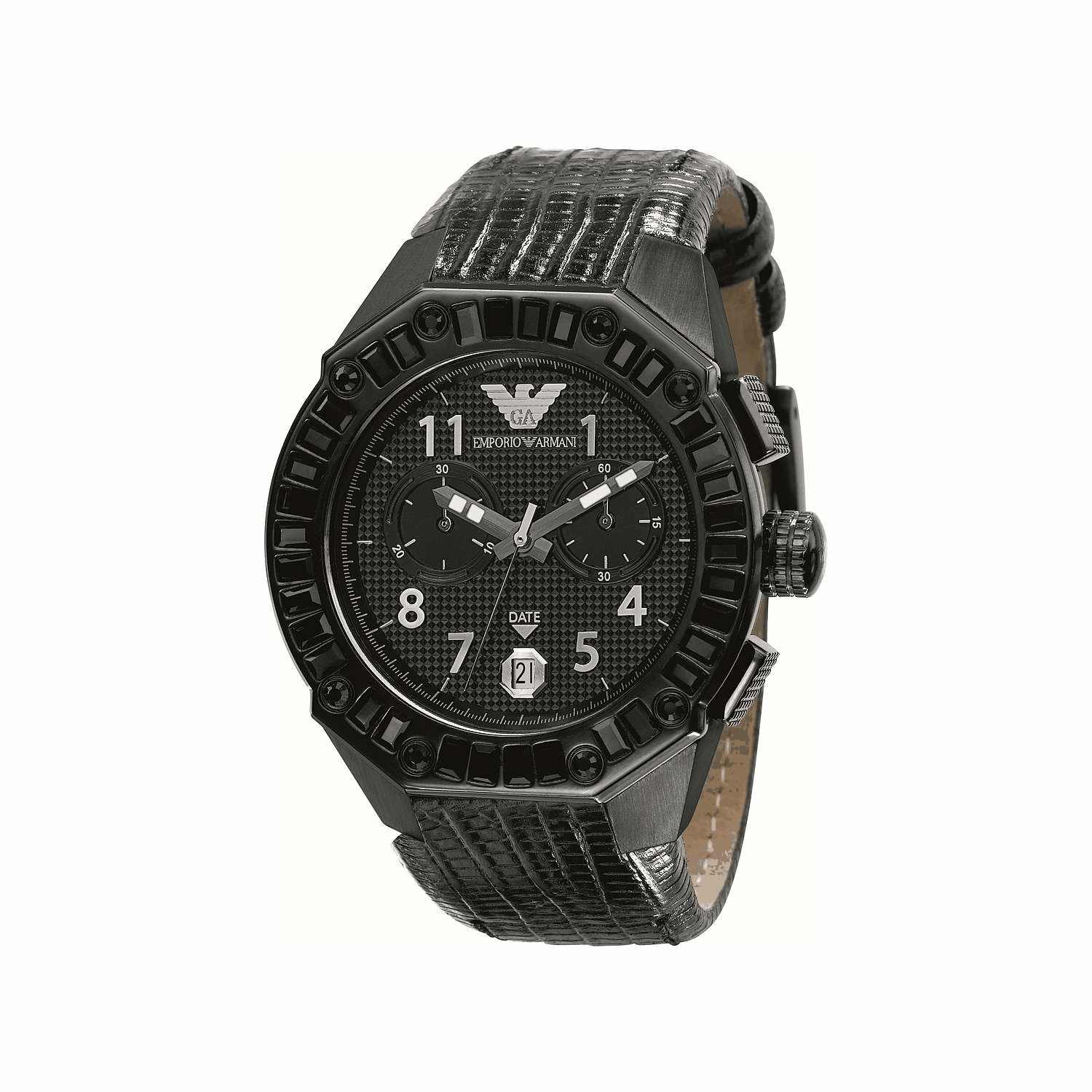 Emporio Armani Damenuhr Quartz Schwarz Image