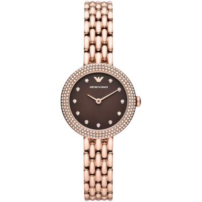 Emporio Armani Damenuhr Quartz Rosegold