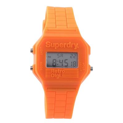 Superdry Unisex-Uhr Quartz Orange