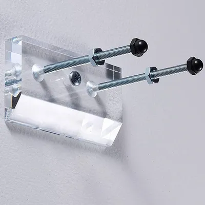 Skateboard Wall Mount Longboard Deck Hanger Display Stand Transparent Acrylic Indoor Floating