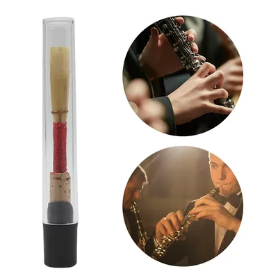 Soft Oboe Reed Good Quality Oboe Tubes with Transparent Plastic Storage Box Wind Instrument Part