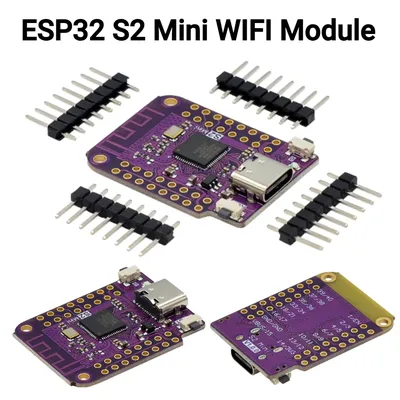 ESP32 S2 Mini V1.0.0 WIFI Board Based ESP32-S2FN4R2 4MB FLASH 2MB PSRAM Mini WIFI Module Internet