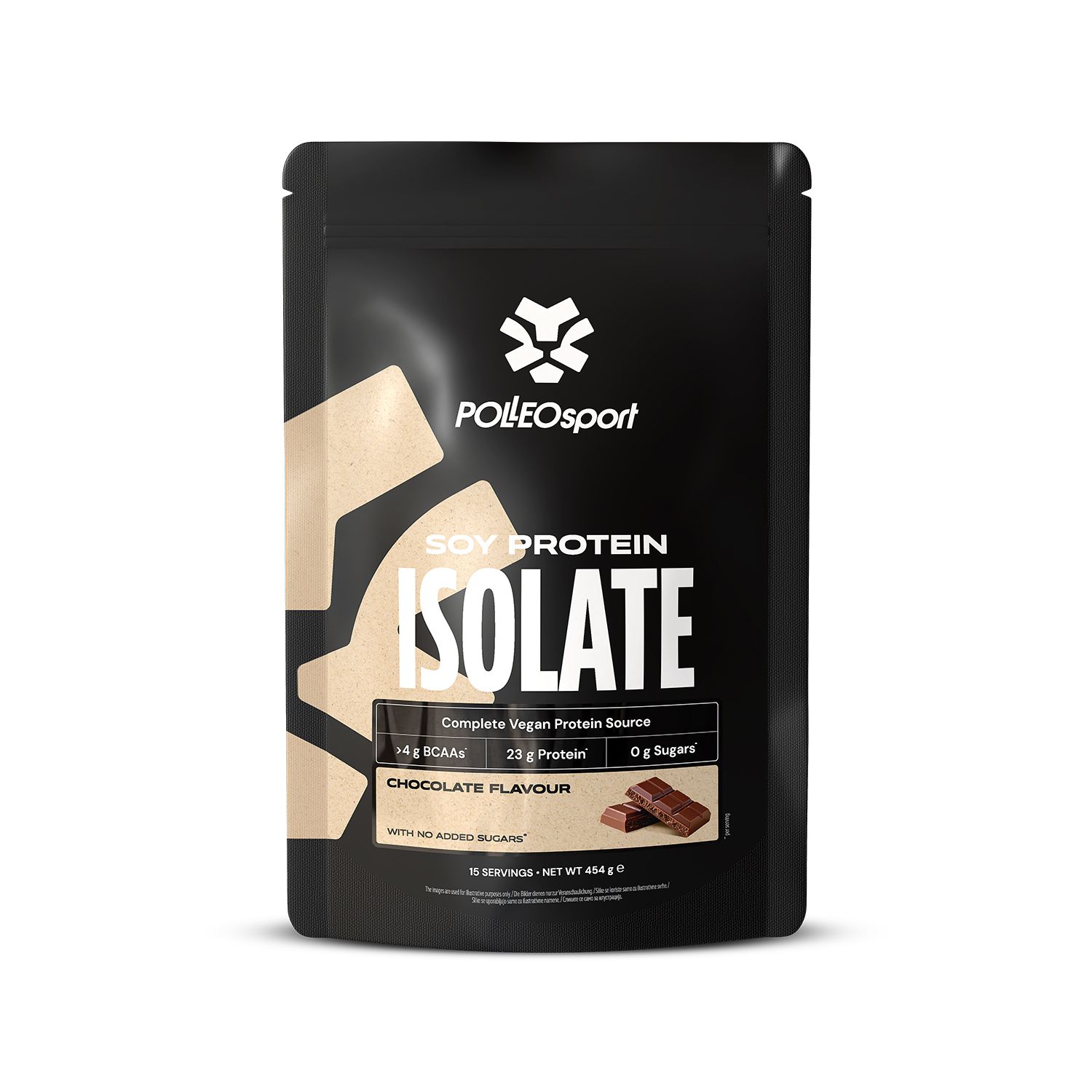 Polleo Soy Protein Isolate 454 g Polvere