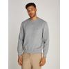 Sweatshirt TOMMY HILFIGER "ESSENTIAL FLEECE CREWNECK", Herren, Gr. M, grau (medium grau heather), Sweatware, Obermaterial: 60% Baumwolle, 40% Polyester, meliert, casual, Basic hüftlang, Rundhals, Langarm eingesetzt Bündchen, Sweatshirts, mit Tommy...
