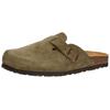 Hausschuh LICO "Clog Pedro", Gr. 44, grün, Leder, Schuhe