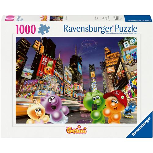 Puzzle RAVENSBURGER ""Gelini am Time Square"" Puzzles bunt Kinder Made in Germany; FSC - schützt Wald weltweit