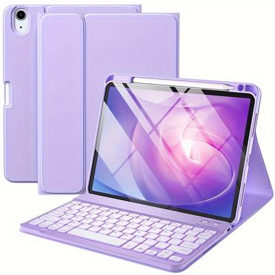 TEMU For Ipad Air 11- M2/ Air 5th 4th - Wireless Detachable, Pencil Holder For Ipad Air 11 2024/ / Air 4 (purple)