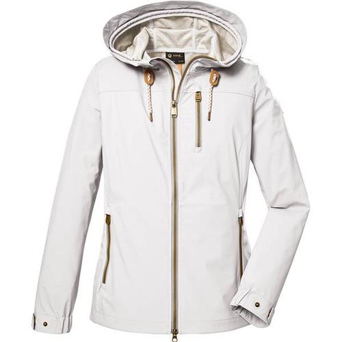 G.I.G.A. DX by killtec Damen Funktionsjacke GS 24 WMN SFTSHLL JCKT, Größe 34 in Weiß