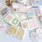 MINKYS 50 feuilles Kawaii trèfle à quatre feuilles bloc-notes papier à faire liste Journal Note Paperlaria bricolage matériel papeterie