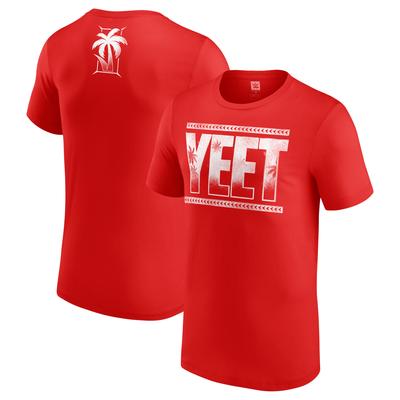 WWE Jey Uso Yeet T-Shirt - Rot - Herren Image