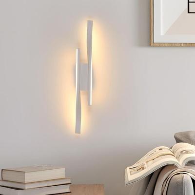 Comely - LED-Innenwandleuchte, 16 w, 1800 lm, weiße moderne Wandleuchte für Schlafzimmer, Image