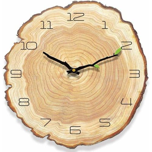 Ahlsen - Vintage-Wanduhr aus Holz, antike, nicht tickende Wanduhr, Vintage-Wanduhr im Landhausstil,