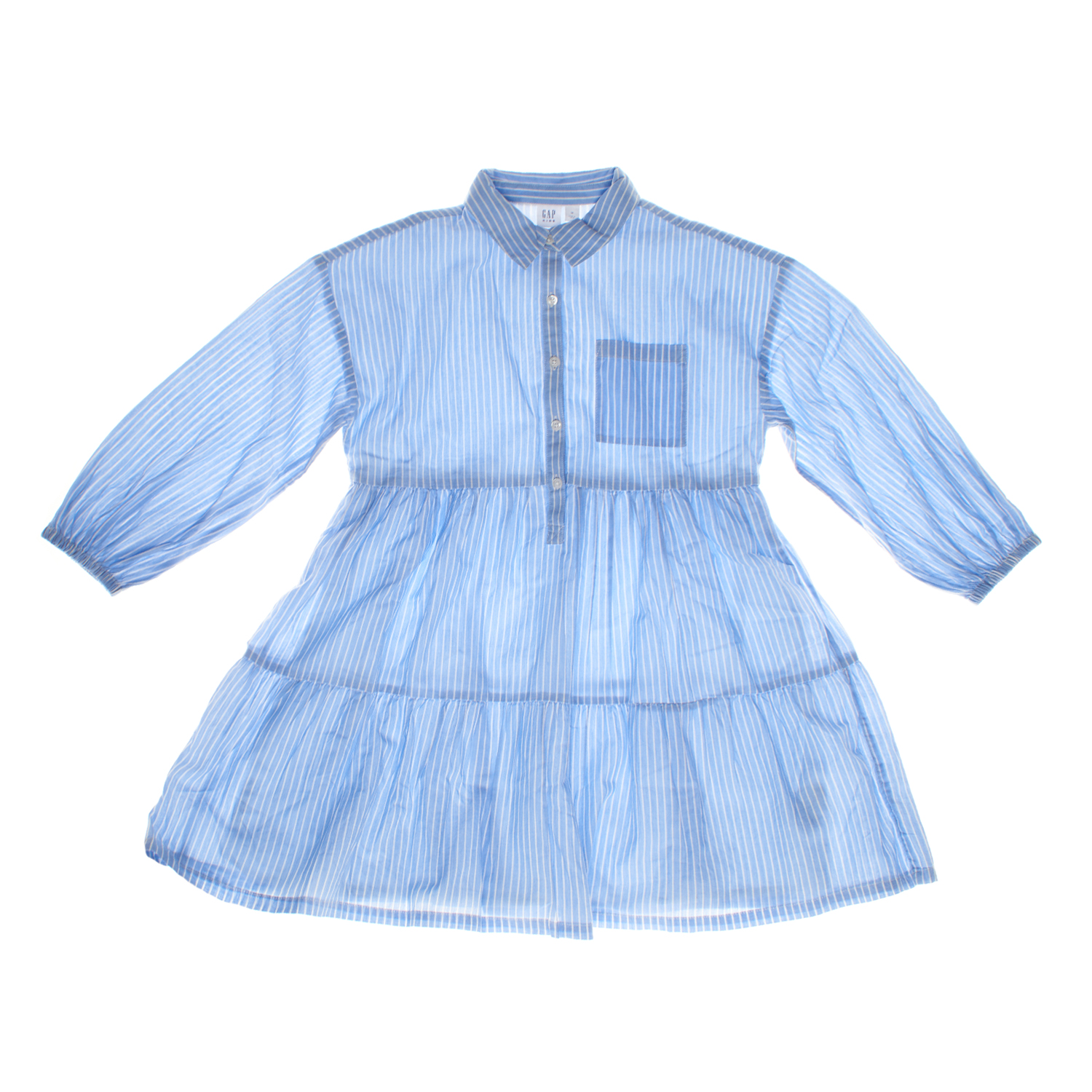 Langarm-Hemdkleid 511044 Mädchen Image