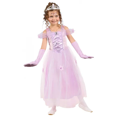 Kinder-Kleid Prinzessin, lila