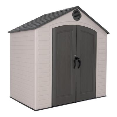 Lifetime 232.3 cu. ft. Heavy-Duty HDPE Outdoor Storage Shed 60392