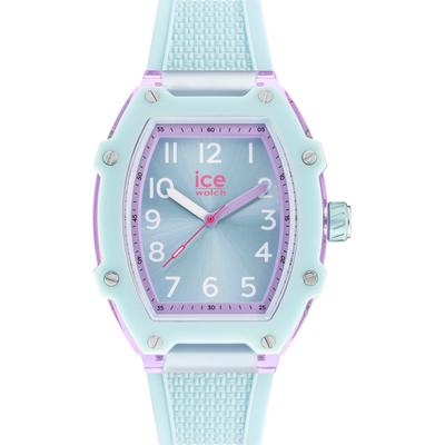 Quarzuhr ICE-WATCH "ICE boliday - Kids - Plastic - Small - 3H", blau (türkis), Armbanduhren, Kinder, Armbanduhr, Kinderuhr, Mädchenuhr, Jungenuhr, Silikonarmband Image