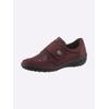 Klettschuh CLASSIC BASICS, Damen, Gr. 37, Weite H, rot (bordeaux), Nubukleder, Schuhe Klettschuh Slipper