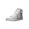 Sneaker ETHLETIC "White Cap Hi Cut", Gr. 40, weiß (letters weiß, just weiß), Obermaterial: 100% Baumwolle; Futter: 100% Baumwolle; Decksohle: 100% Baumwolle; Sohle: 100% Naturkautschuk, Schuhe Canvassneaker Sneaker high Sneakerboots, Fairtrade Produkt