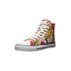 Sneaker ETHLETIC "White Cap Hi Cut", Gr. 44, rot (camou rot, just weiß), Obermaterial: 100% Baumwolle; Futter: 100% Baumwolle; Decksohle: 100% Baumwolle; Sohle: 100% Naturkautschuk, Schuhe Canvassneaker Sneaker high Sneakerboots, Fairtrade Produkt