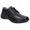 Schnürschuh JOSEF SEIBEL "New Anvers 08", Herren, Gr. 49, schwarz, Leder, casual, Schuhe, Freizeitschuh, Halbschuh, in komfortabler Schuhweite K (extraweit)