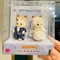 Heißer verkauf Sylvanian Families Anime Figur Kawaii Hochzeit Kaninchen Eis Baby Spielzeug Nette