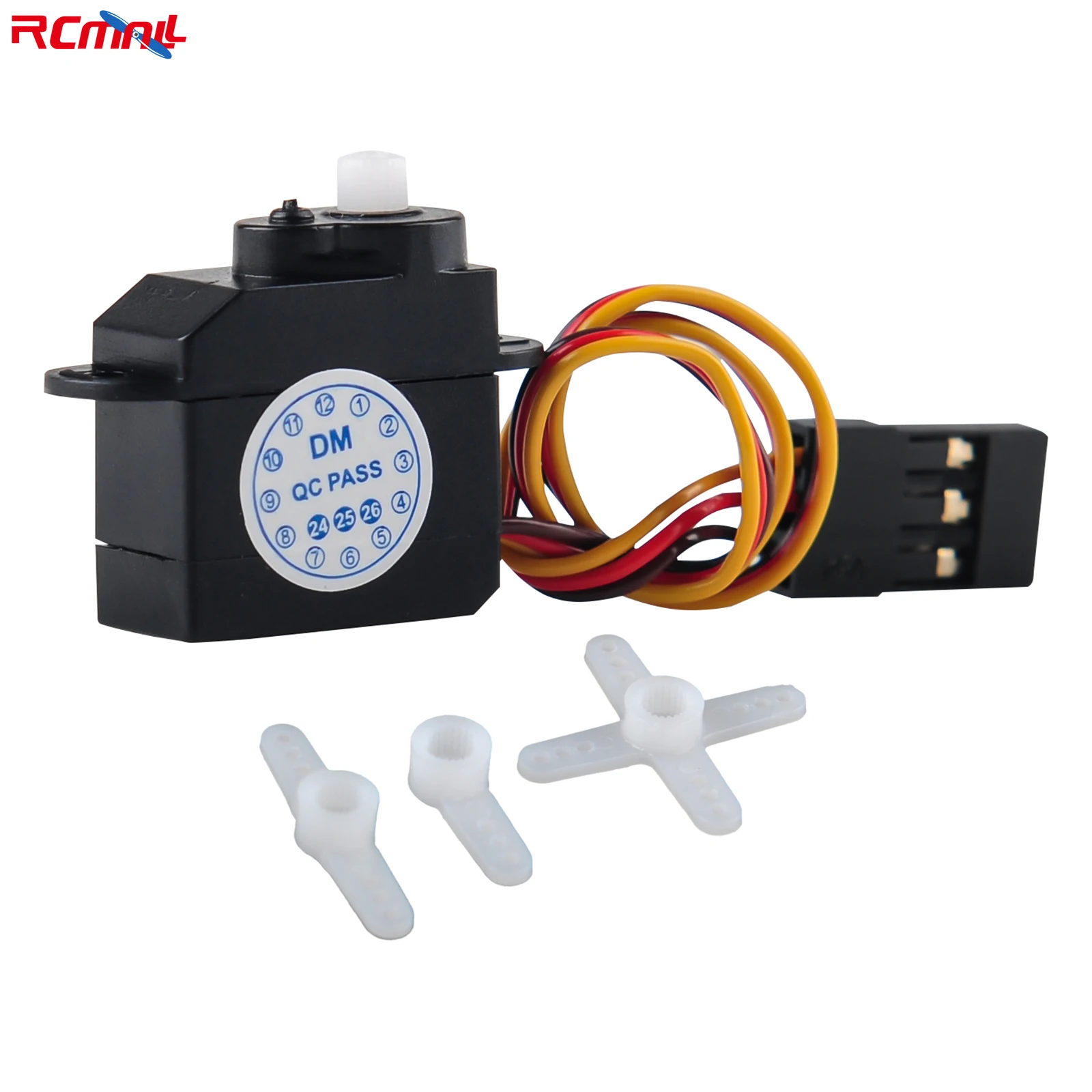 DM-S0020 2,1 g RC Micro Servo 180 Grad 4,8 V-6 V 2 g Sub Mini Servo für RC Hobby Teile