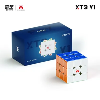 Qiyi XMD XT3 Pioneer 3X3 Magnetischer Magic Speed Cube Stickerless Qiyi XT3 Flagship3X3X3 Professionelles Zappelspielzeug Image