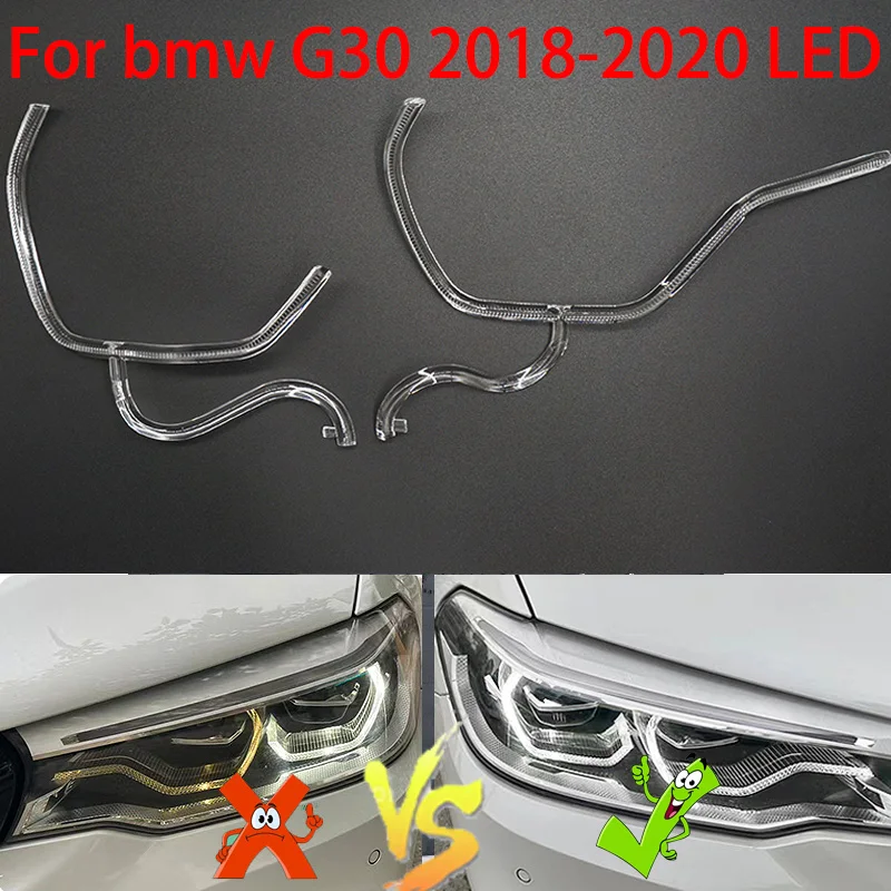 Für bmw 5er g30 2018-2020 led drl Tagfahrlicht Lichtleiter platte Tagfahrlicht Rohr Tagfahrlicht leiste Image