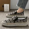 2024 Sommer Männer Leinwand Schuhe Espa drilles atmungsaktive Freizeit schuhe Männer Slipper bequeme ultraleichte faule Boots schuhe Größe 44