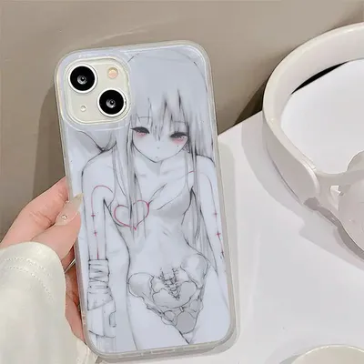 Japan Y2K Anime Girl Phone Case For iPhone 11 13 12 Mini 14 Pro 15 16 Plus XR X XS Max 7 8 Se20 Silicone Phone Cover iPhone Case