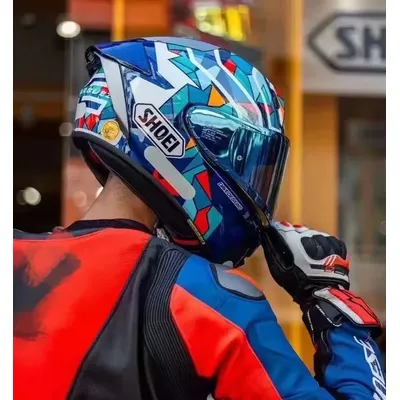 Full Face Motorcycle helmet shoei X-15 X-SPR PRO BARCELONA helmet Riding Motocross Racing Motobike