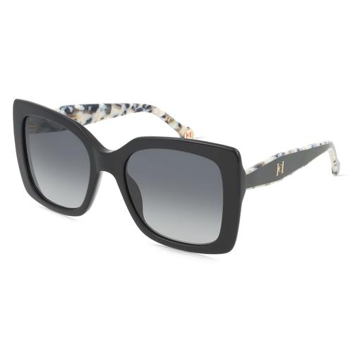 Carolina Herrera 207643 Damen-Sonnenbrille Vollrand Eckig Acetat-Gestell, schwarz