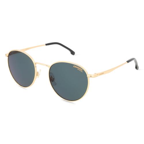 Carrera 207603 Herren-Sonnenbrille Vollrand Panto Edelstahl-Gestell, gold