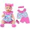 Realistische Reborn-Babypuppenkleidung, 18-Zoll-Outfits, Kleidungsset mit Zubehör, geeignet für Reborn-Babys und Neugeborene (ohne Puppe)