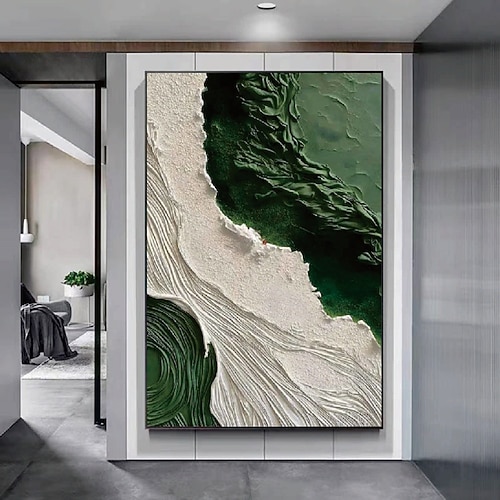 Wabi Sabi Wandkunst Ölgemälde groß handgefertigt minimalistisch strukturiert Leinwand Gemälde Wandkunst 2er Set neutral abstrakt geometrische Malerei zeitgenössisches beige Kunstwerk Set Gemälde für Image