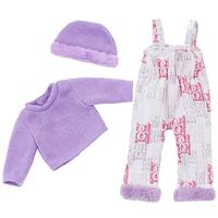 18-Zoll-Puppenkleidung und Accessoires, Winter-Puppen-Outfits-Set, Mantel und Hose für 18-Zoll-Puppen, Mädchen, Geschenke (ohne Puppe)